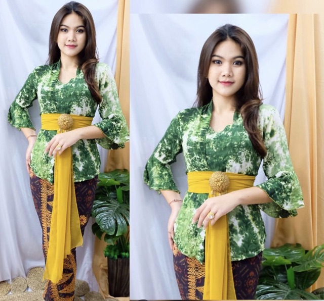 Kebaya jadi tie dye