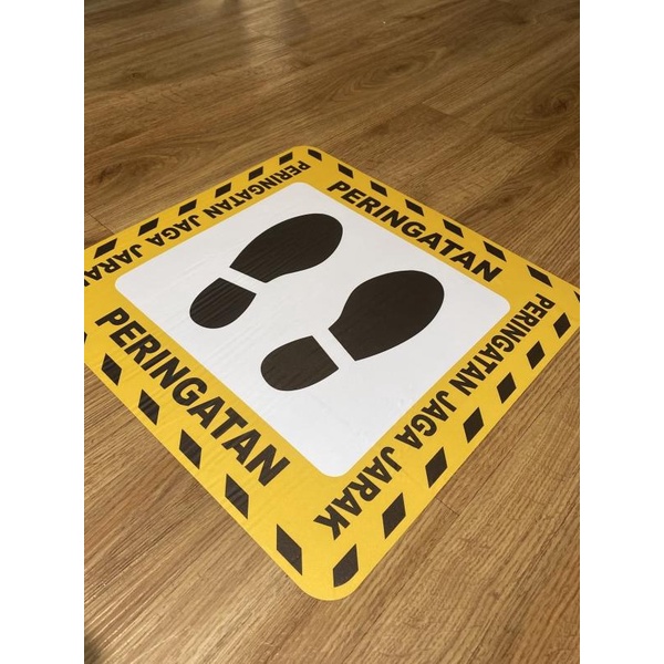 

♀ Sticker lift jaga jarak ☚