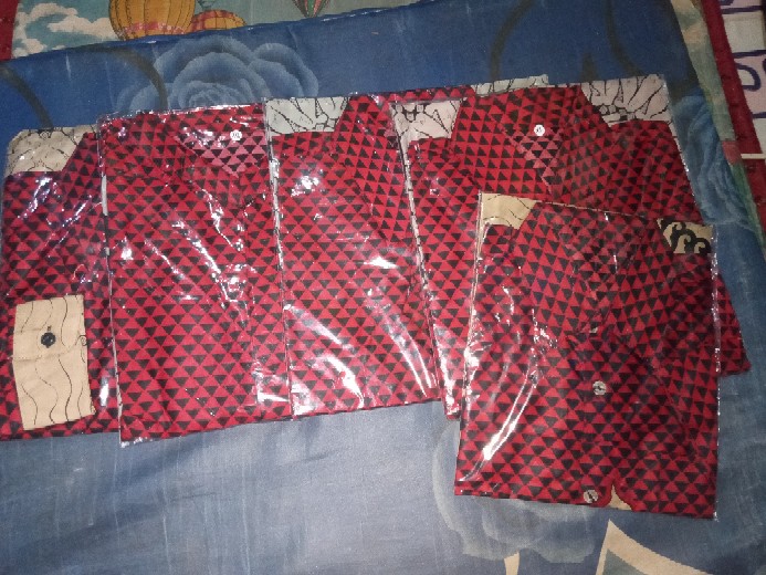 Couple Batik Keluarga || Setelan Couple Batik Ayah Ibu Anak Cewek