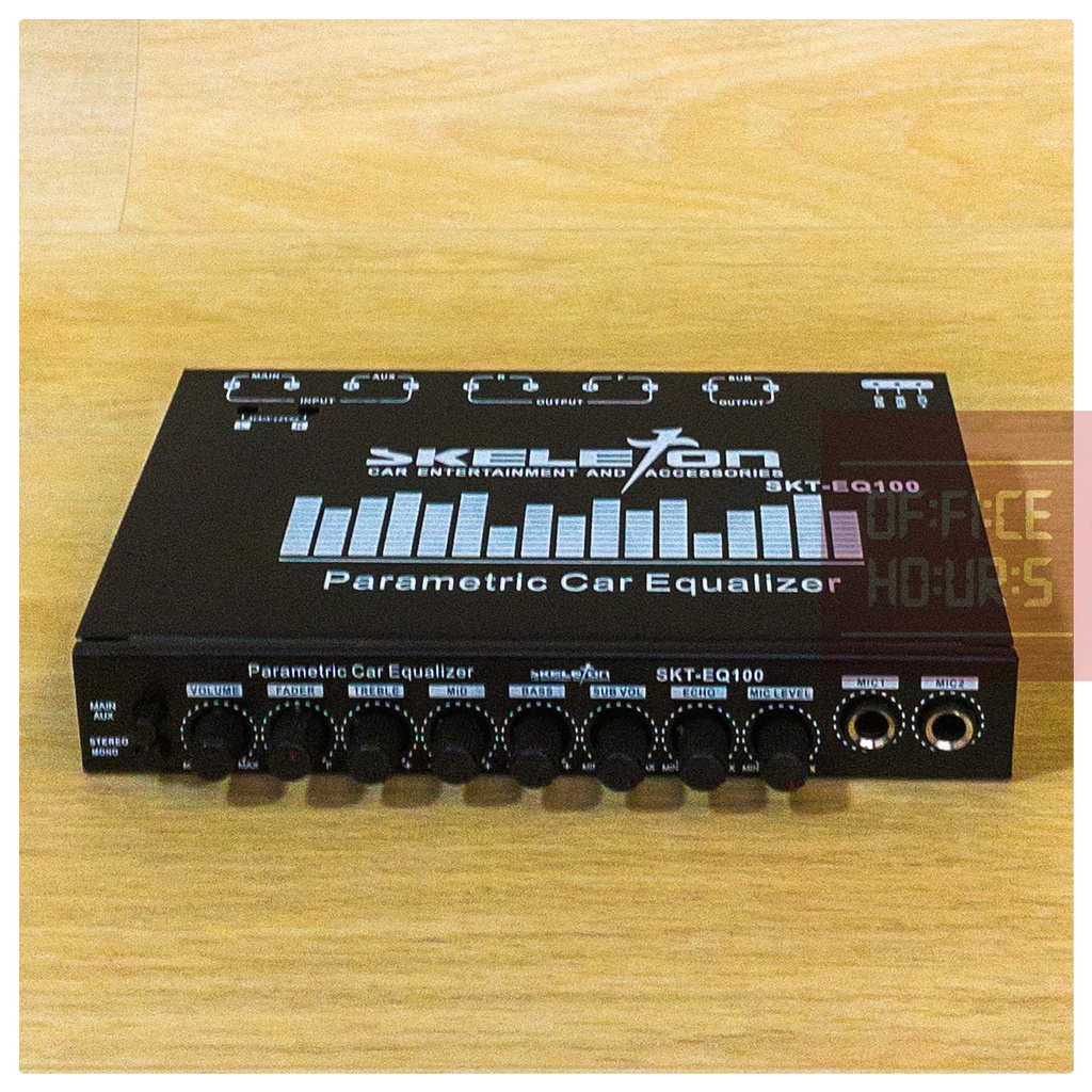 Skeleton Parametric Car Equalizer - SKT-EQ100