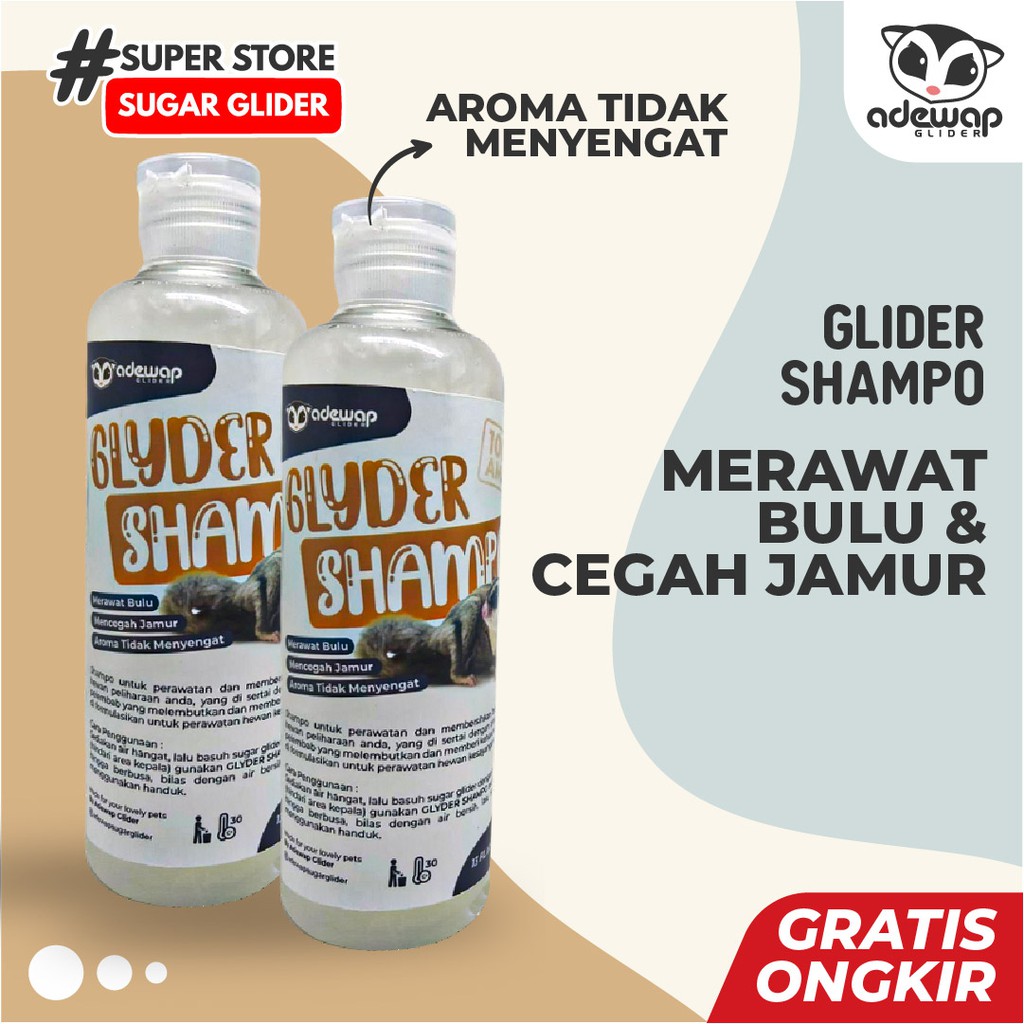 ADEWAP GLIDER Shampoo Hewan Peliharan Sugar Glider