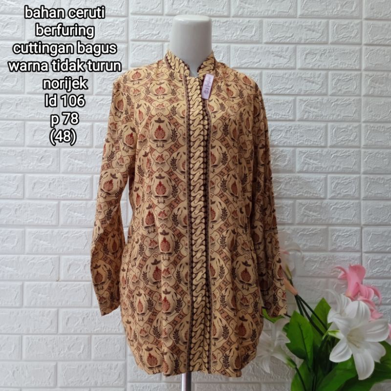 PRELOVED BAJU BATIK WANITA / (PART 1) / PL ATASAN BATIK WANITA / BAJU BEKAS-46