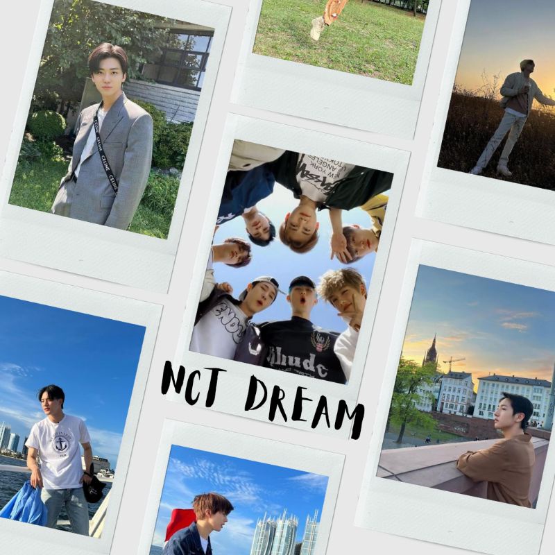POLAROID NCT DREAM  (100% fujifilm)