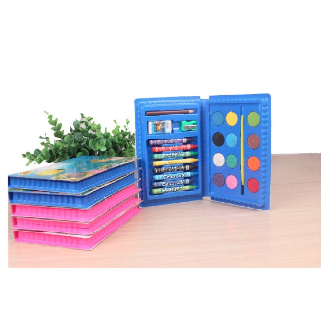 

Menakjubkan M Crayon Set, Cat Air Set Anak-Anak, Kotak Pensil Kaleng, Kotak Pensil Trendi