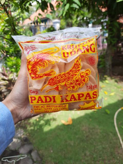 

KERUPUK UDANG CAP PADI KAPAS KHAS CIREBON