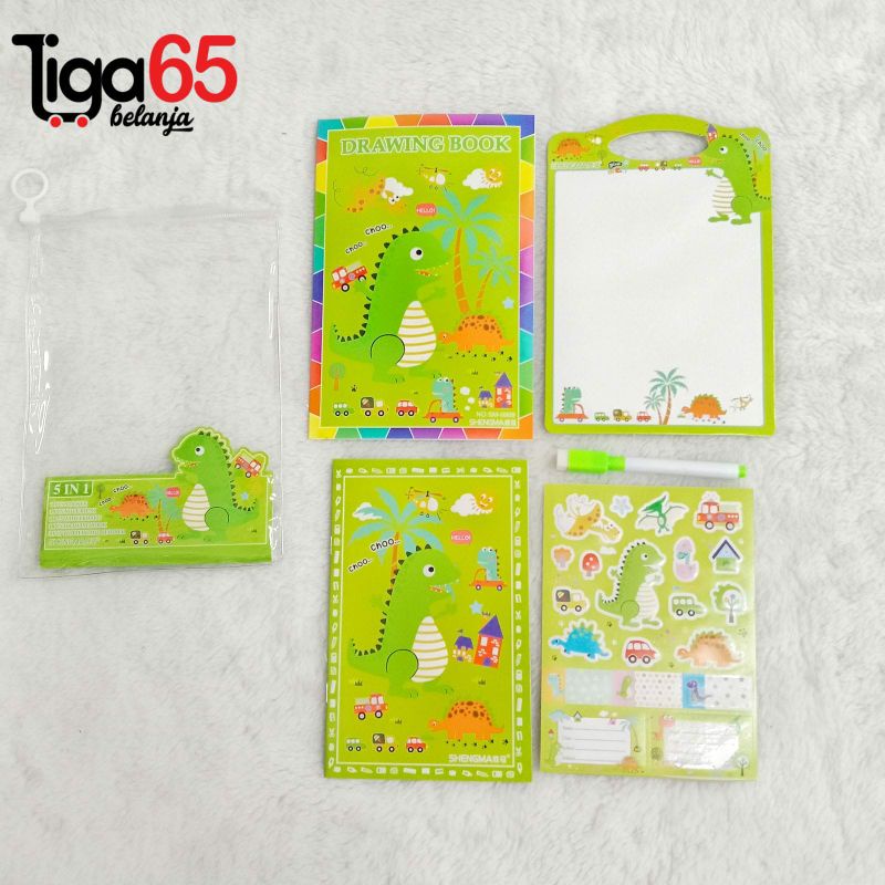 365 STATIONARY SET Alat Tulis Karakter Fancy  / Buku &amp; Alat Tulis / Plush Pencil Case