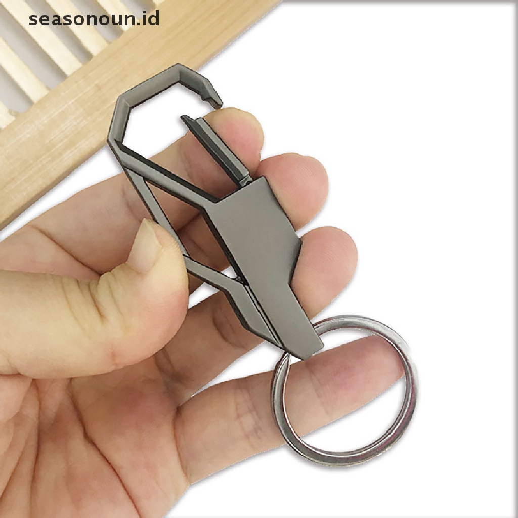 【seasonoun】 Fashion Mini Knife Keychain Foldable Personalized Lettering For Car Key Holder .