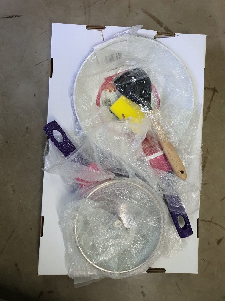 Super Pan Granite Bolde - Purple - Superpan - Asli - Panci  Set