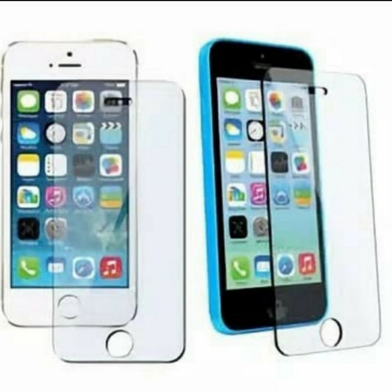 Iphone 5 5s 5se tempered glass anti gores kaca bening