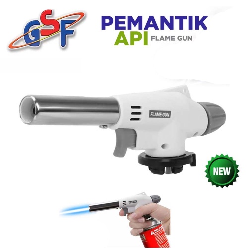 Pemantik Api Serbaguna GSF G-1093 - Pemantik Api Gas Torch Flame Gun - Alat Pembangkar &amp; Pemanggang