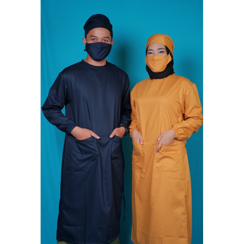 Surgical Gown APD | Baju Operasi Gaun | Baju Oka Petugas Medis