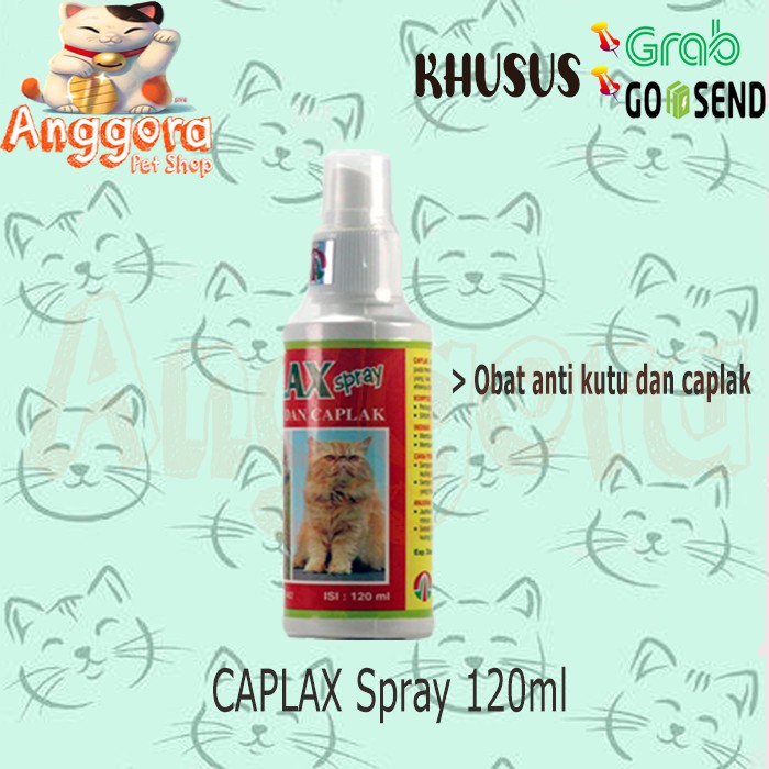 CAPLAX Spray 120ml - Obat anti kutu dan caplak