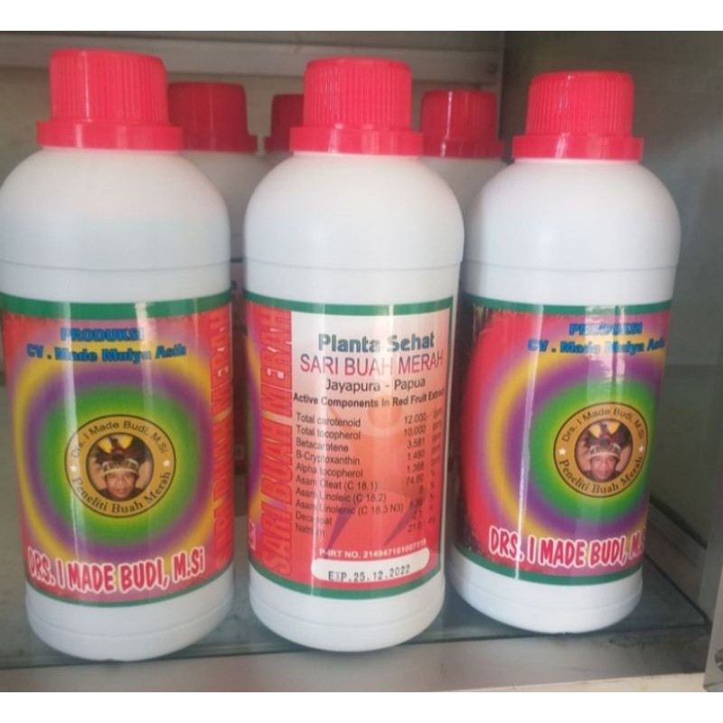 

SARI BUAH MERAH PAPUA 500ml