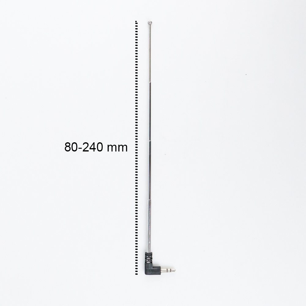 Antena Radio Telescopic 3.5mm - White