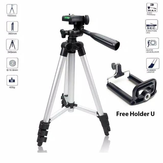 TRIPOD WEIFENG WT-3110 WT3110 WEIFENG WT-3110A WT3110A TRIPOD CAMERA TRIPOD HP FREE HOLDER