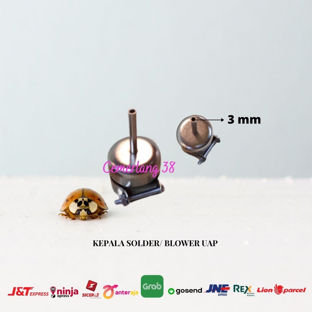 3 mm Corong Ujung Mata Kepala Blower Solder Up Nosel Hot Gun Tips 850