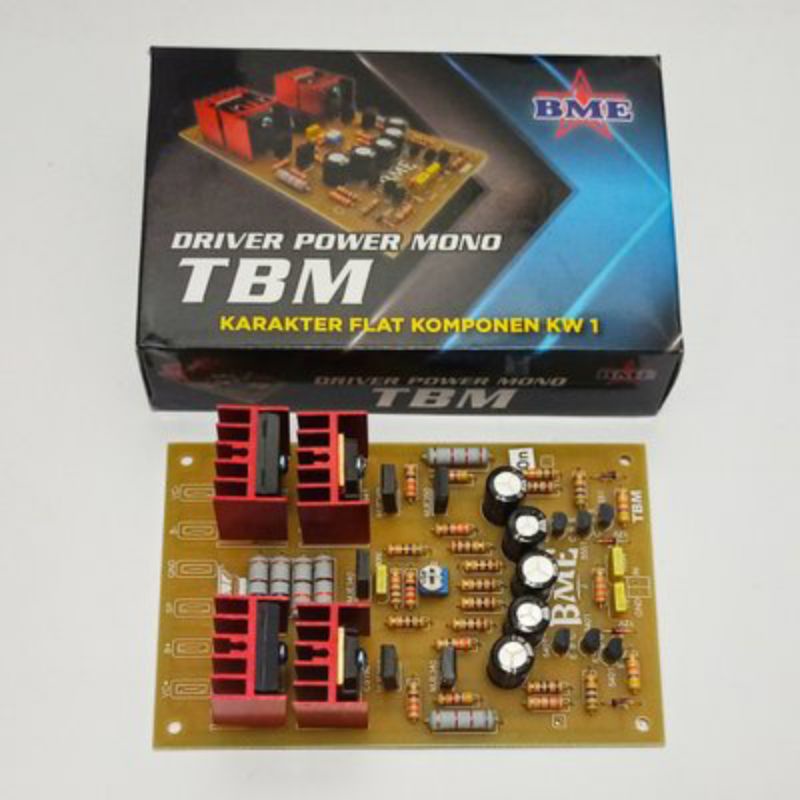 KIT Driver Power Amplifier TBM Mono By BME
