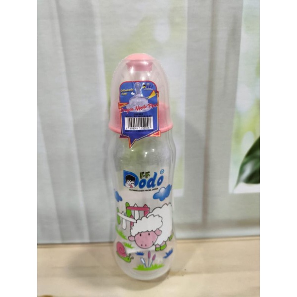 Botol Susu Dodo Orthodontic Shape/Nipple Gepeng Teknologi Jepang 240Ml DBP 005 BPA Free