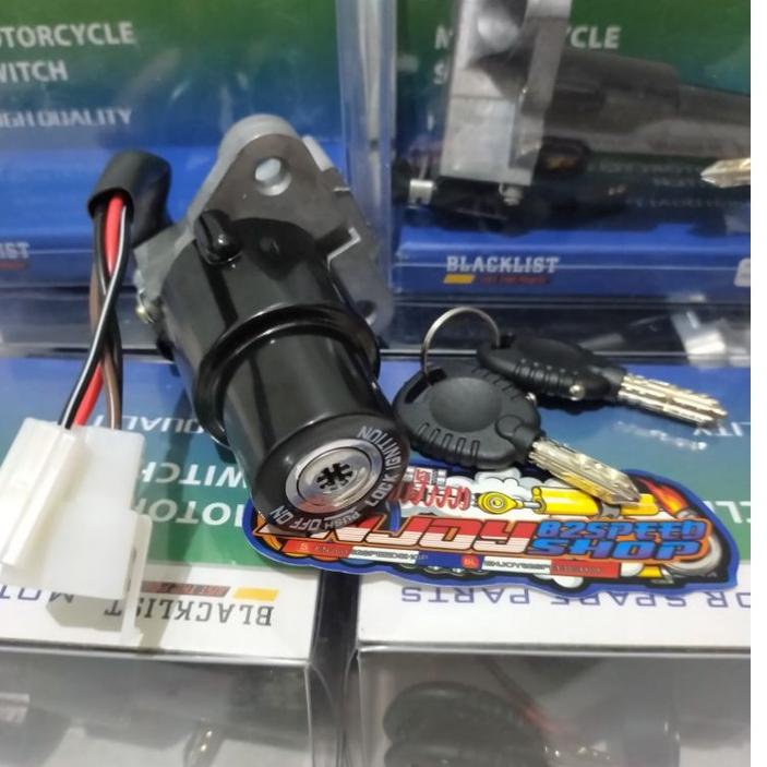 <V-AKW) <✔) Kunci Kontak motor variasi kembang anti maling Ninja 150 R RR SS |pasti dikirim)