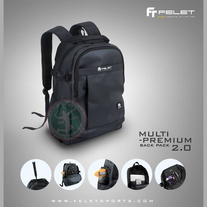 FELET BACKPACK 2.0 TAS FELET TAS RAKET BADMINTON ORIGINAL