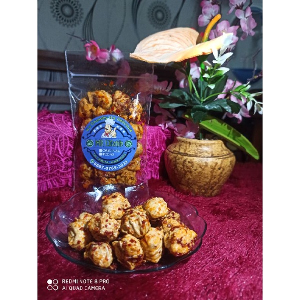 

BATAGOR MINI KERING PEDAS CIKRUH 100g MR ELFATIH / BATAGOR IKAN MINI PEDAS CIKRUH / BATAGOR IKAN MINI PEDAS / BATAGOR MINI PEDAS / RASA PEDAS MERAH / MAKANAN RINGAN / SNACK / CEMILAN / OLEH - OLEH BANDUNG / RENYAH, GURIH, PEDAS, HALAL