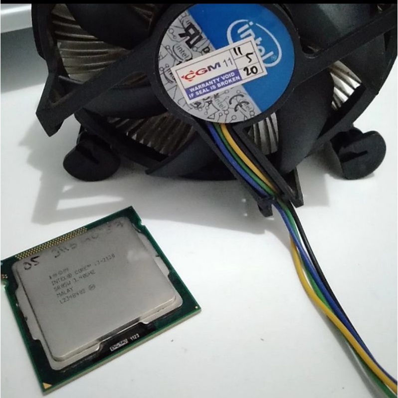 Processor Intel Core i3-2130 3.4GHZ Malay + HSF / FAN ORI 1155