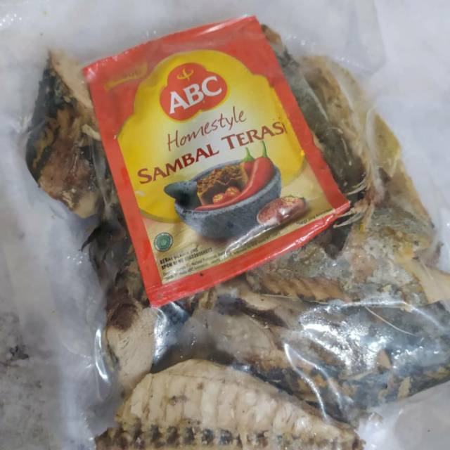 

IKAN TONGKOL siap goreng isi 20 potong + sambal terasi abc