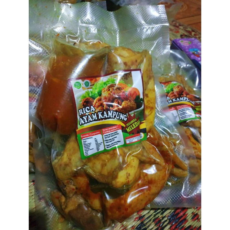 

Ayam Kampung Ungkep Rica Rica