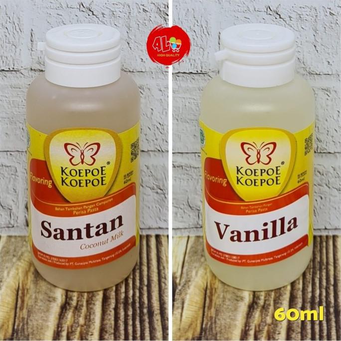 

Bahan Kue Koepoe Perisa Perasa Pasta Vanilla Vanili Santan Flavoring Koepoe 60Ml