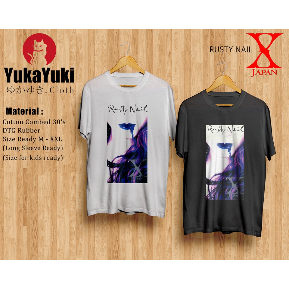 Kaos X Japan - RUSTY NAIL