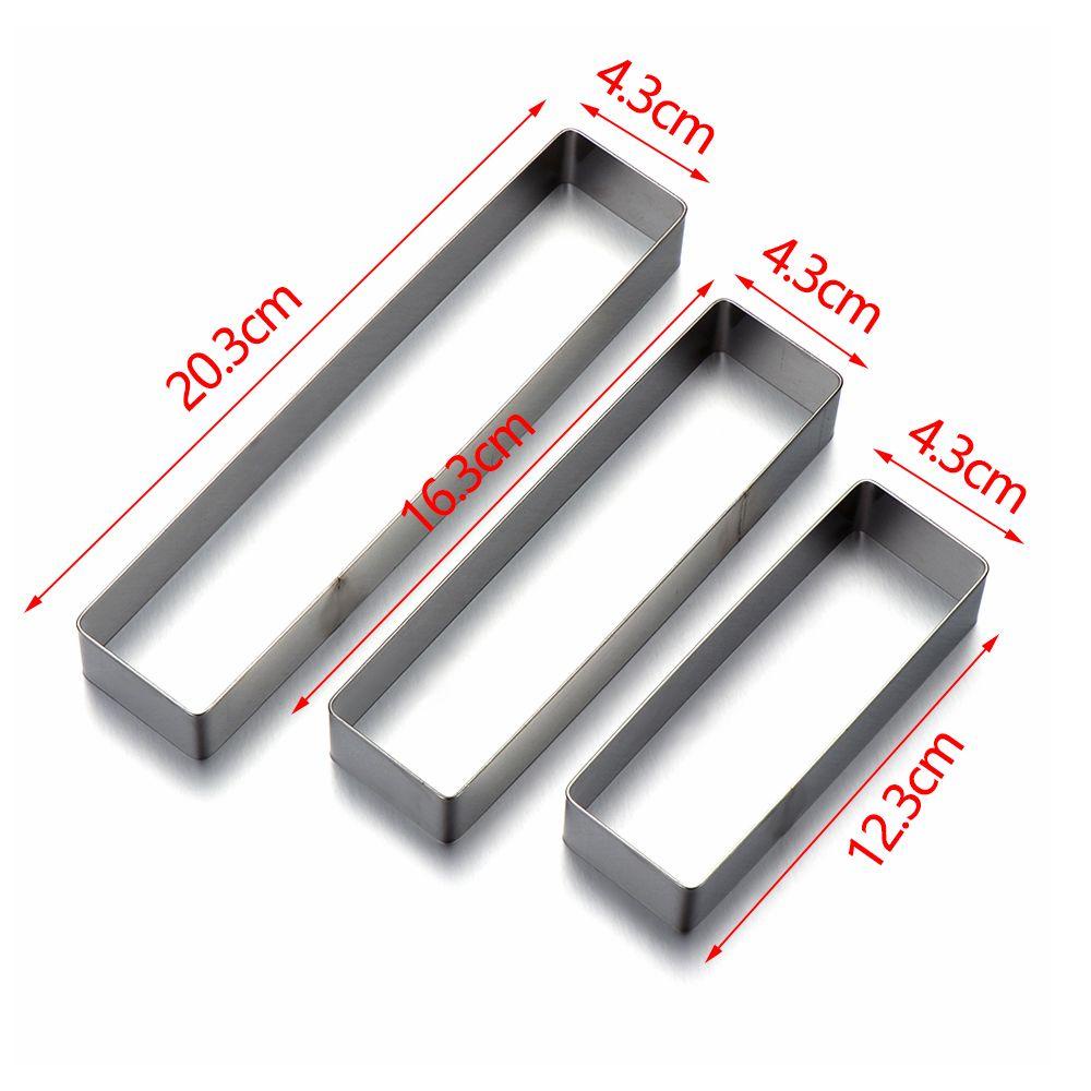 Top Cookie Cutters Tiramisu Bakeware Loyang Stainless Steel