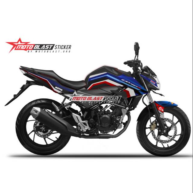 Decal stiker New CB150R HRC RR-R Black