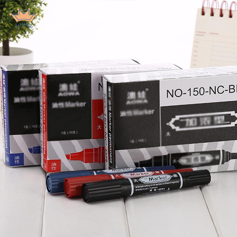 

Spidol Berminyak berkepala dua Spidol Tahan Lama Halus MK