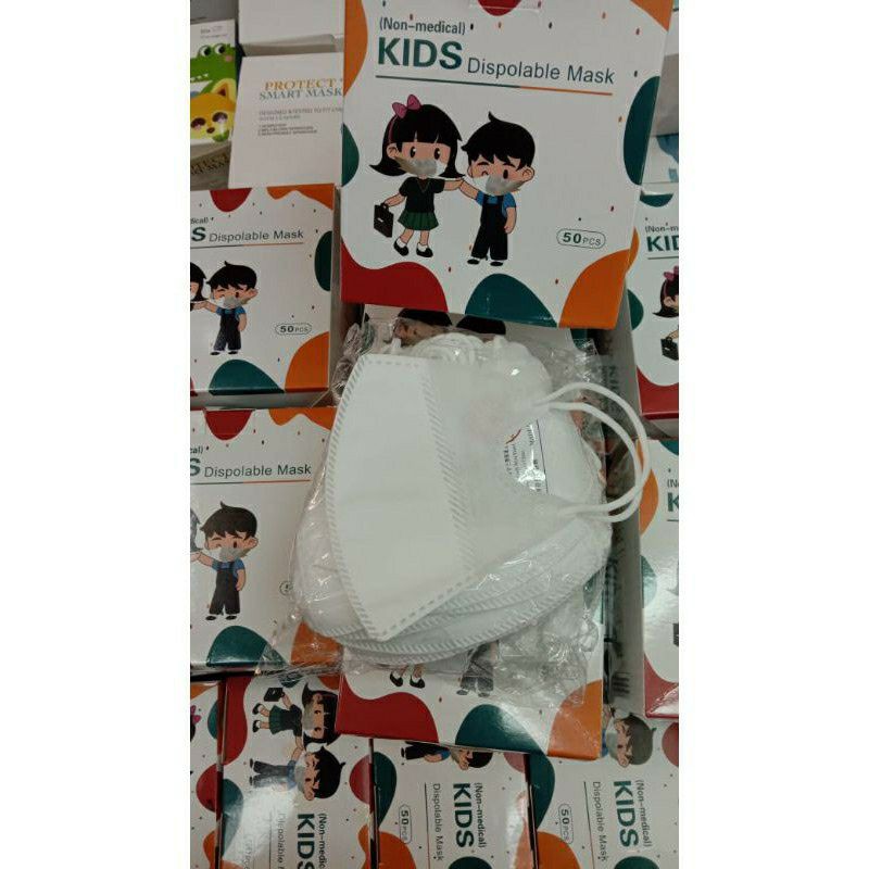 masker anak duckbill isi 50pcs