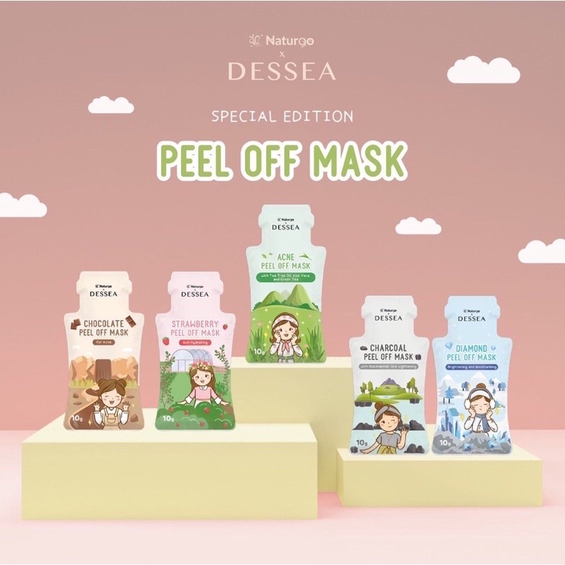 (DISTRI) BPOM-Dessea Peel Off Mask Special Edition 10gr