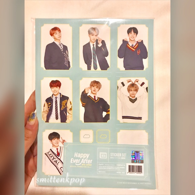 BTS STICKER SET