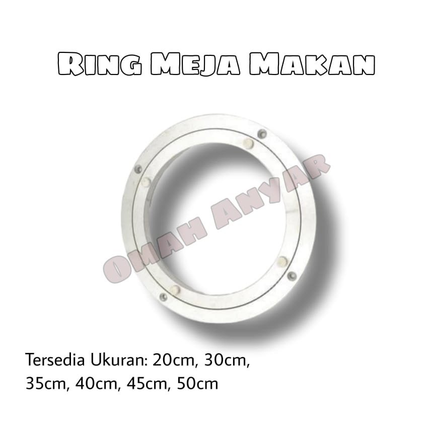 Ring Rotator Meja Makan Putar Aluminium Huben Elco