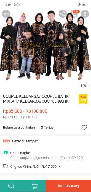 Couple Keluarga/ Couple Batik Murah/ Keluarga/couple Batik Anak Motif Istimewa