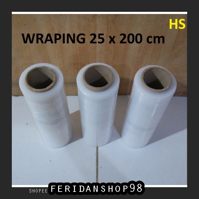 

BT330 PLASTIK WRAPPING 25 BEST CM X 200 M HARGA PABRIK BY FERIDANSHOP98