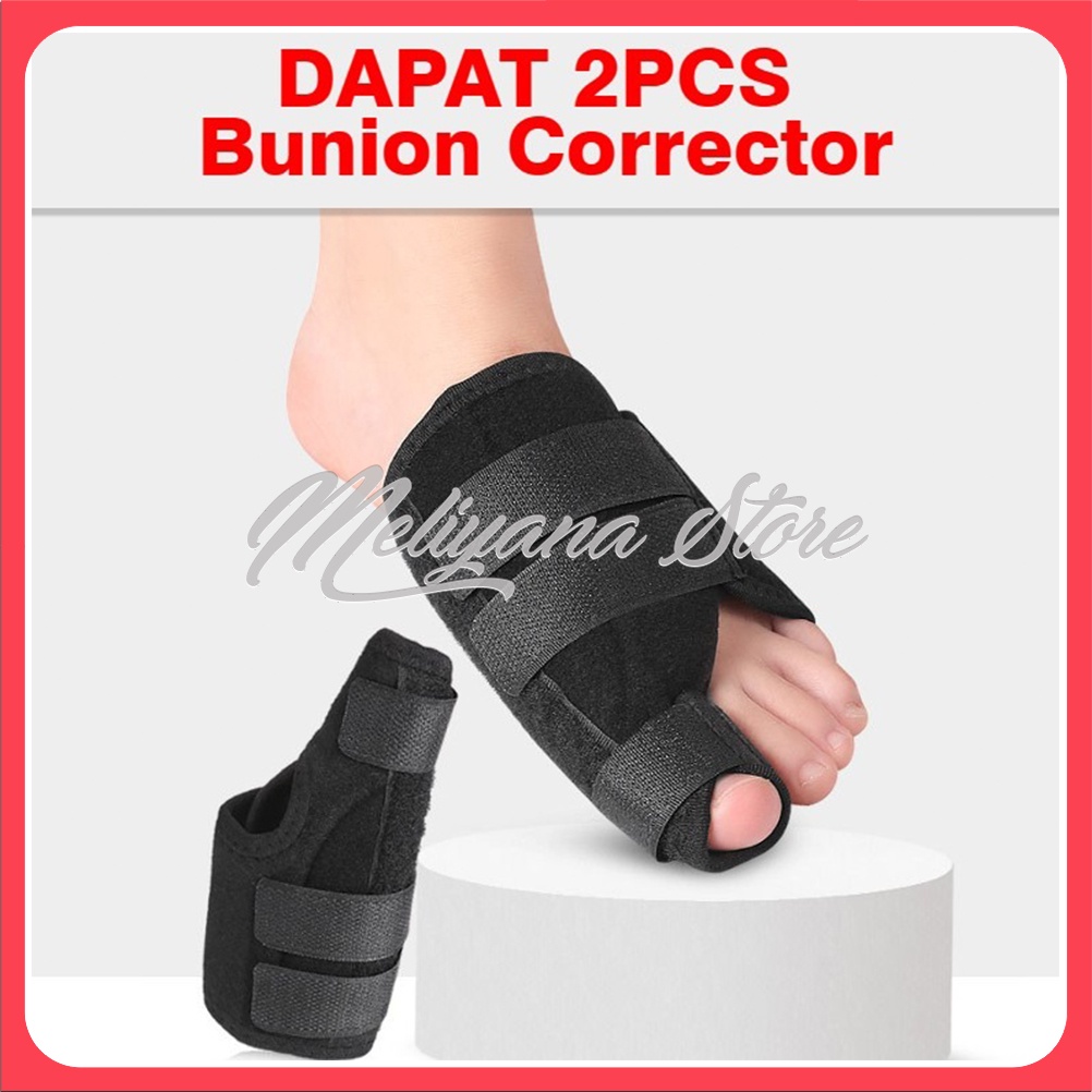 2pcs Bunion Corrector Hallux Valgus Terapi Big Toe Separator