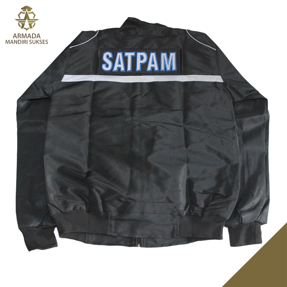 Jaket Security Taslan Velcro - Jaket Satpam Taslan