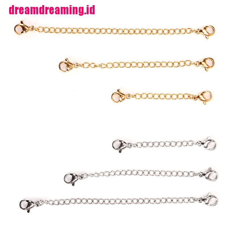 Rantai Extender Tail Links Untuk Perhiasan Kalung Gelang Dan Anting