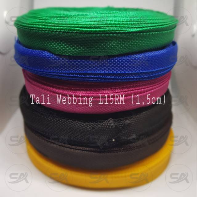 

TALI WEBBING L15RM / TALI BISBAN 1,5CM (ROL)