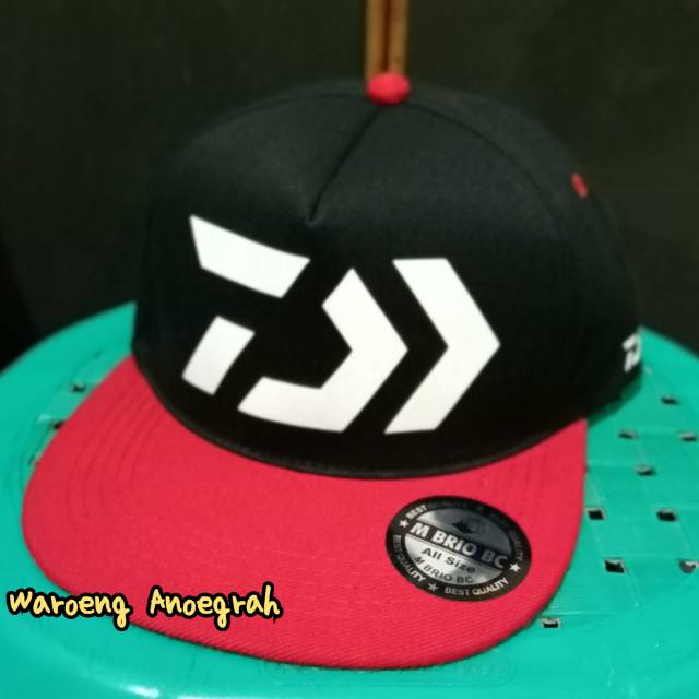 Topi Daiwa Snapback Full Bahan