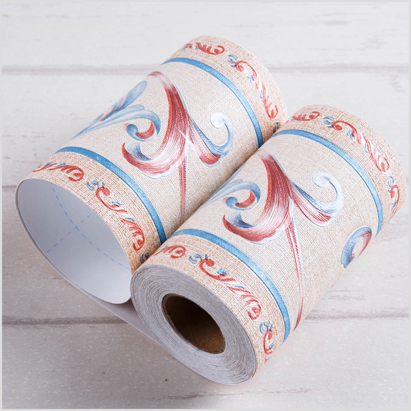 Reliza Wall Border 10cm x 5meter Premium Timbul tebal High Quality LDR Stiker Dinding PM63