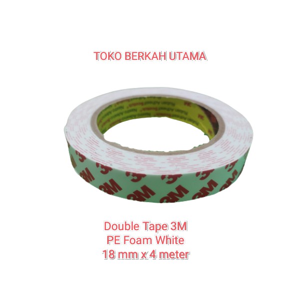 

Double tape 3M Foam White 18 mm x 4 meter