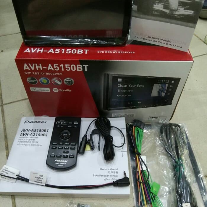 Terviral  Tape mobil pioneer avh a5150bt Garansi resmi GH01