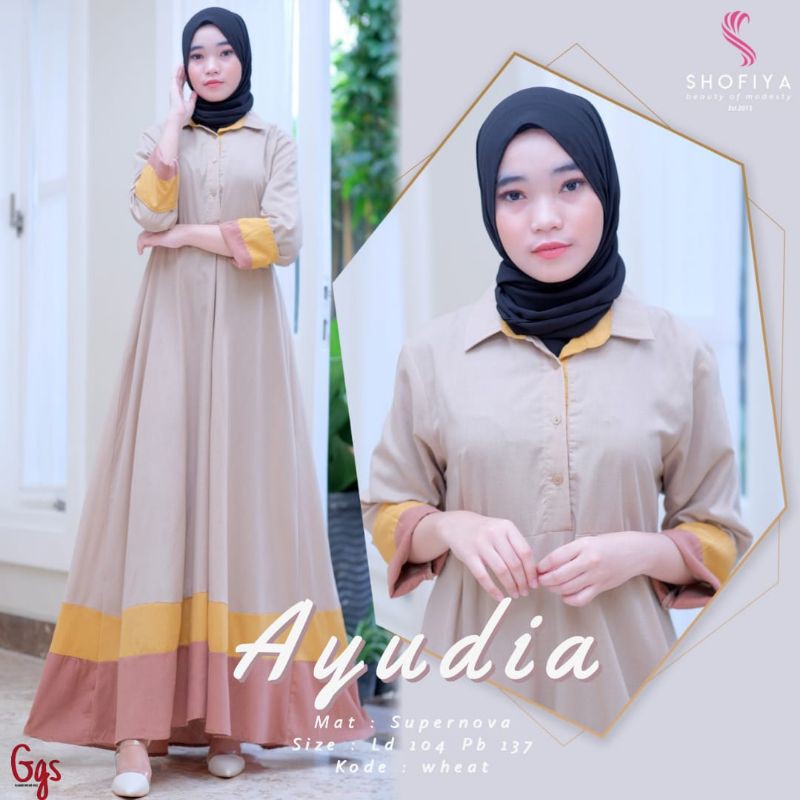 Dress Ayudia by Shofiya Hijab