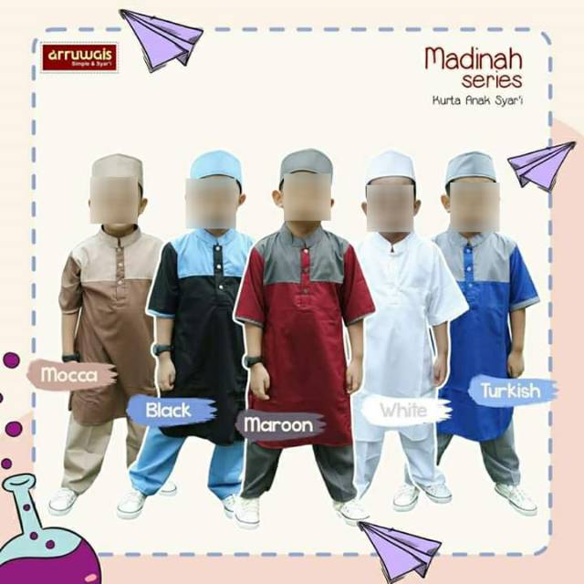 Kurta Madinah by Arruwais koko anak