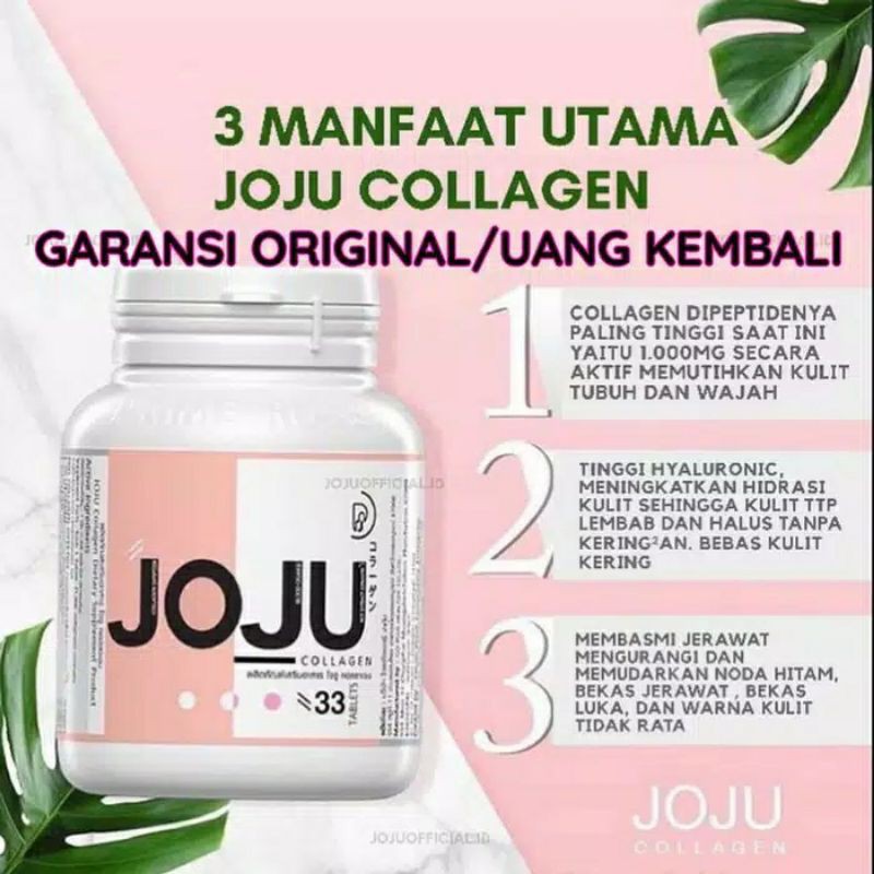 JOJU COLLAGEN PEMUTIH ORIGINAL THAILAND BPOM